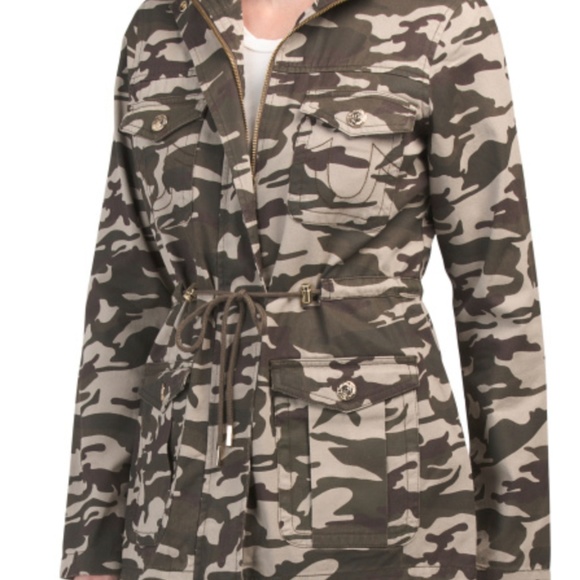 True Religion Jackets & Blazers - TRUE RELIGION Camo Military Jacket (size S)